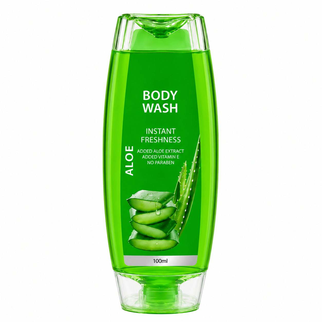 Aloe Vera Body Wash – Hydrating Freshness & Gentle Skin Care | 100ml
