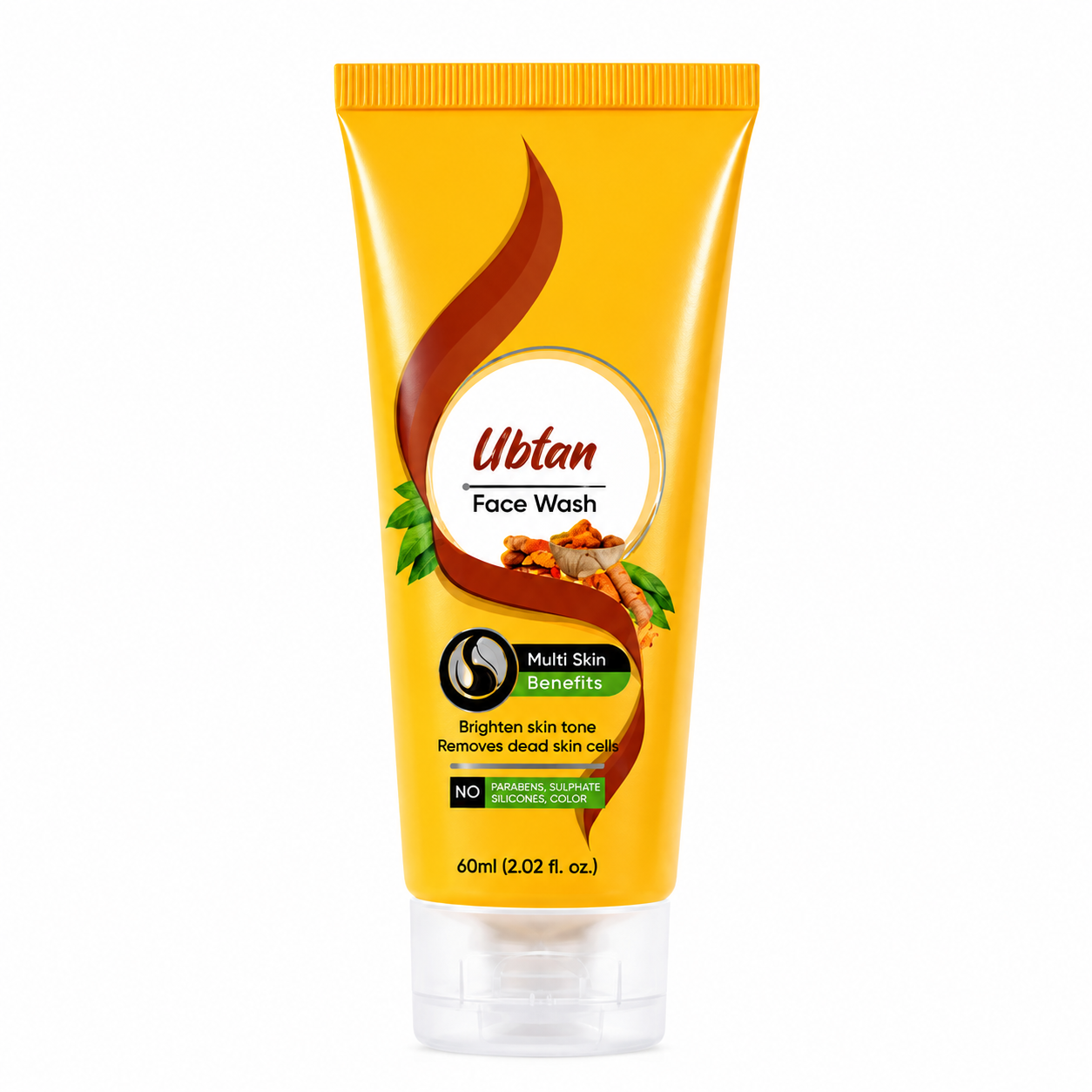 Ubtan Face Wash – Skin Brightening & Gentle Exfoliating Care | 60ml