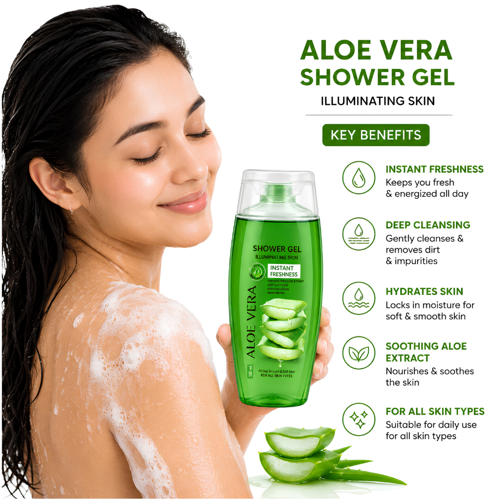 Aloe Vera Shower Gel - Image 2