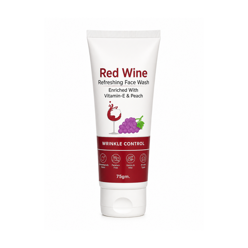 Red Wine Refreshing Face Wash