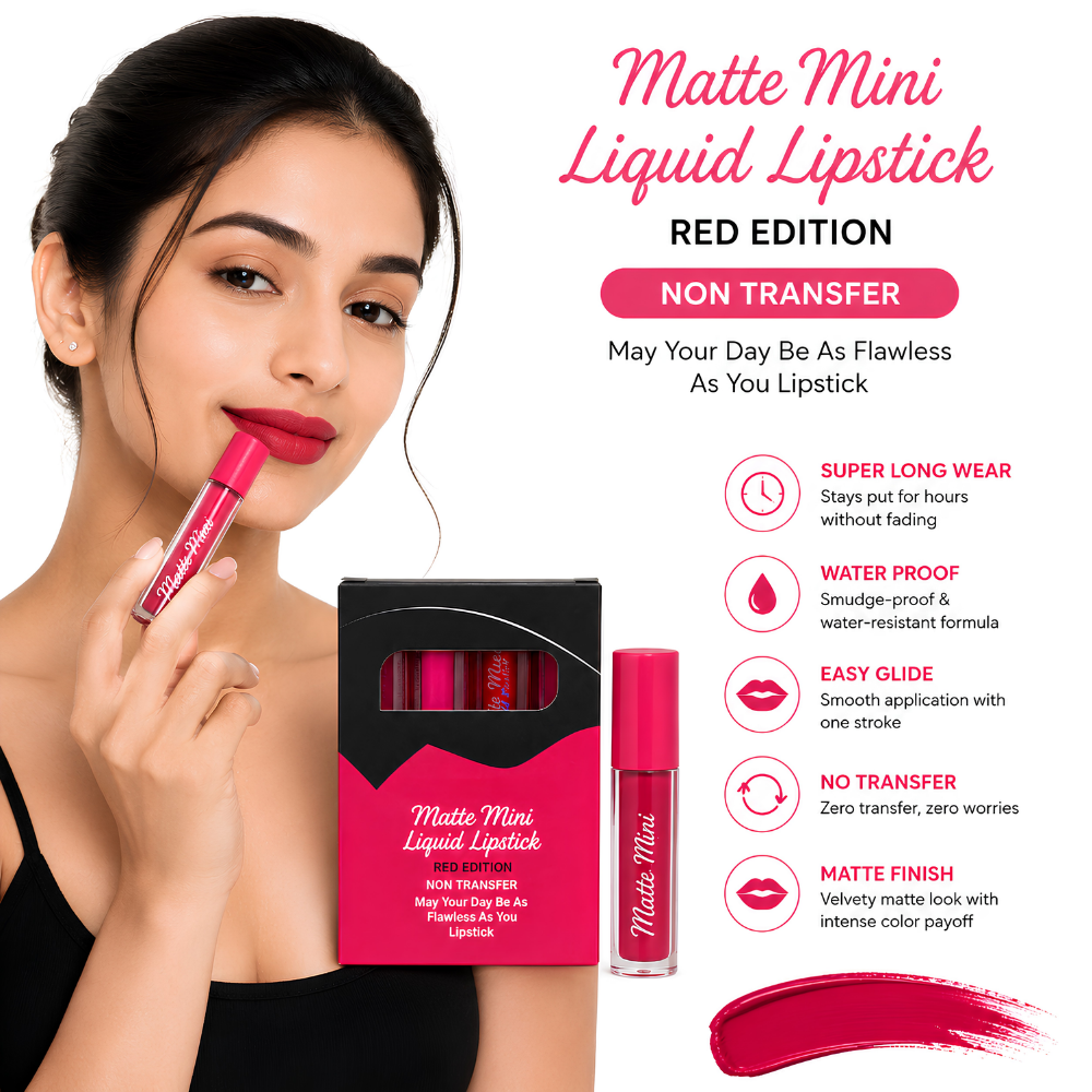Yara Beauty Matte Mini Liquid Lipstick - Image 2