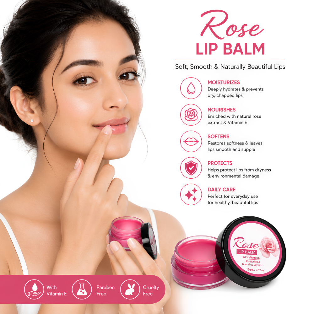 Rose Lip Balm - Image 2