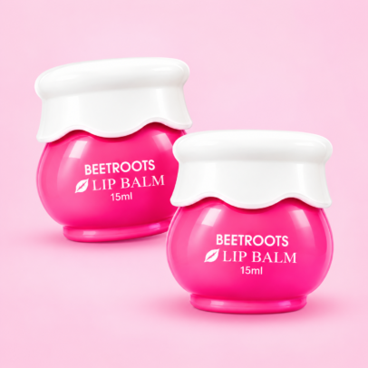 Beetroot Lip Balm Buy 1 Get 1 Free | Moisturizing Lip Care for Soft & Smooth Lips | 15ml Each